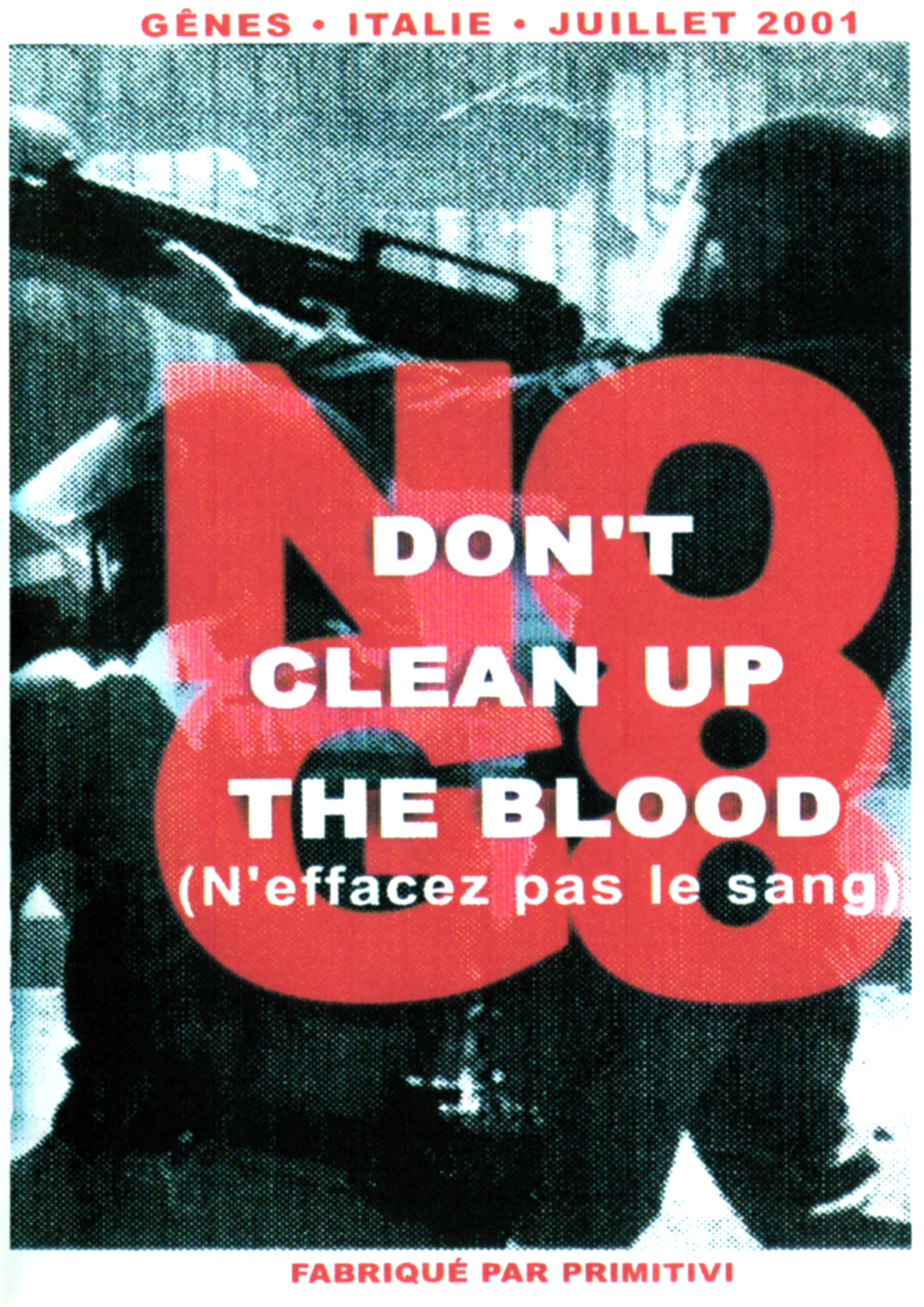 Don't clean up the blood