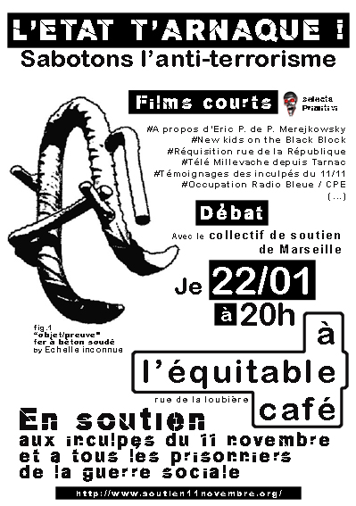 Antiterrorisme : l&rsquo;état t&rsquo;arnaque