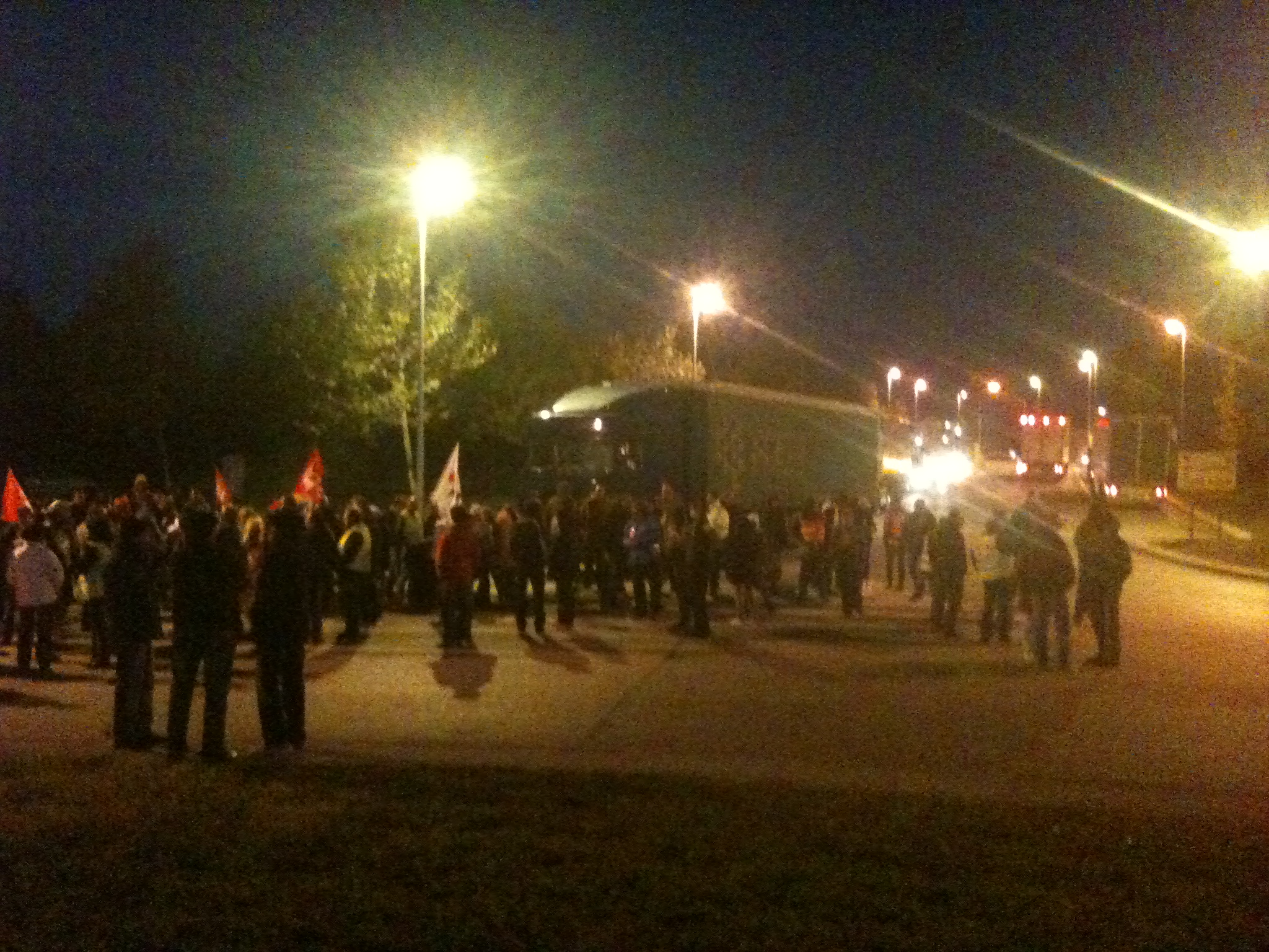 BLOCAGE de la plateforme de CléSud