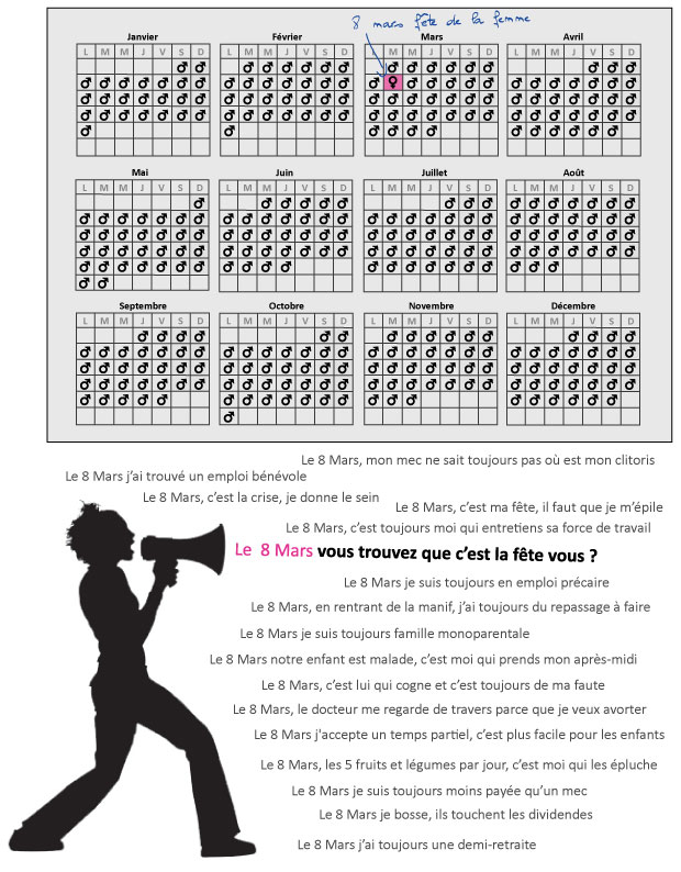 Journée de la femme le 8 mars