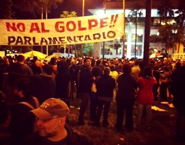 Paraguay : Mobilisations populaires et réponse des pustschistes