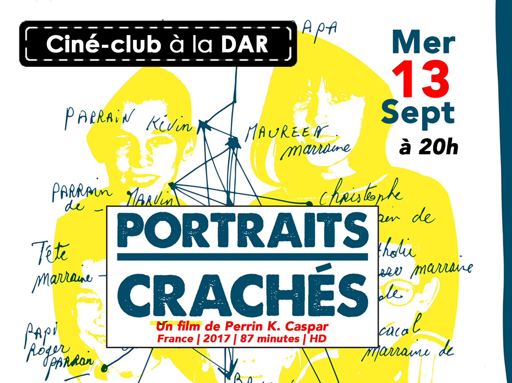 Ciné-club : « Portraits crachés »