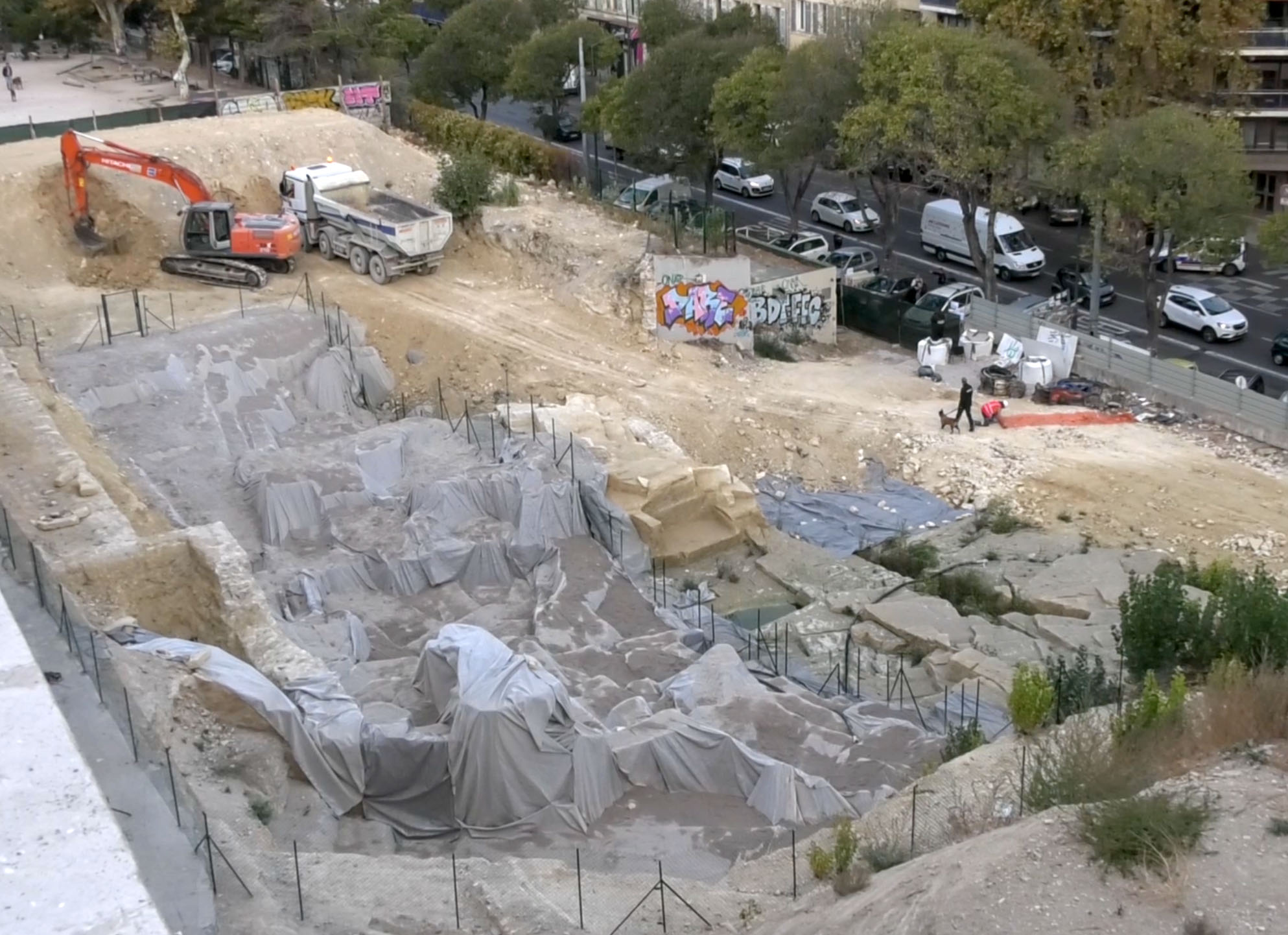 La Corderie Sarcophagée avant destruction ?