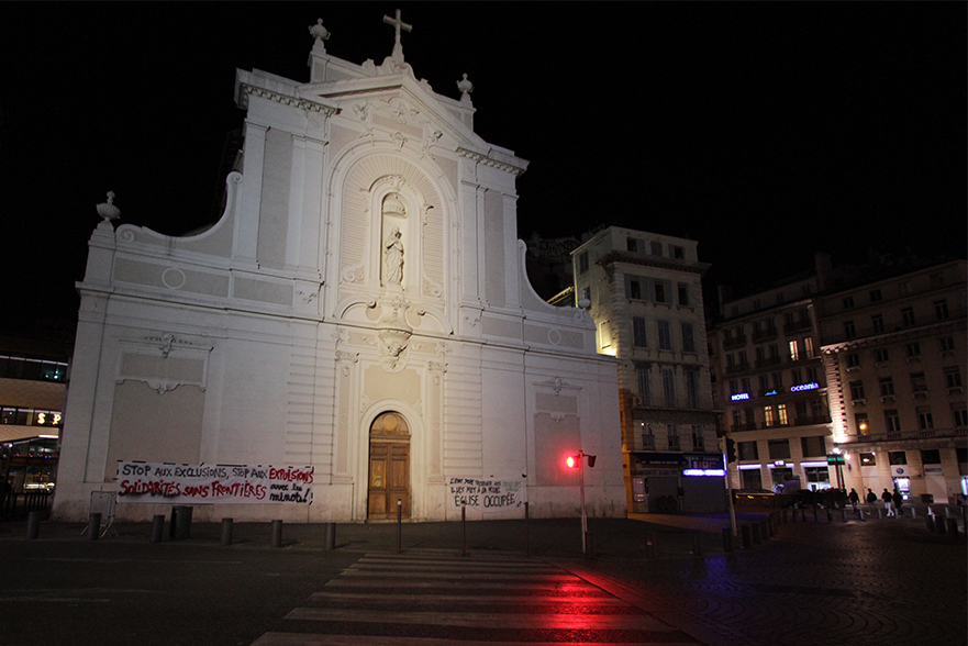 Mineurs isolés – Occupation Église St Férréol
