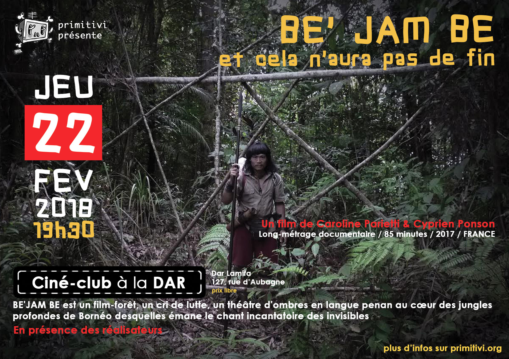 Ciné-club : BE&rsquo; JAM BE