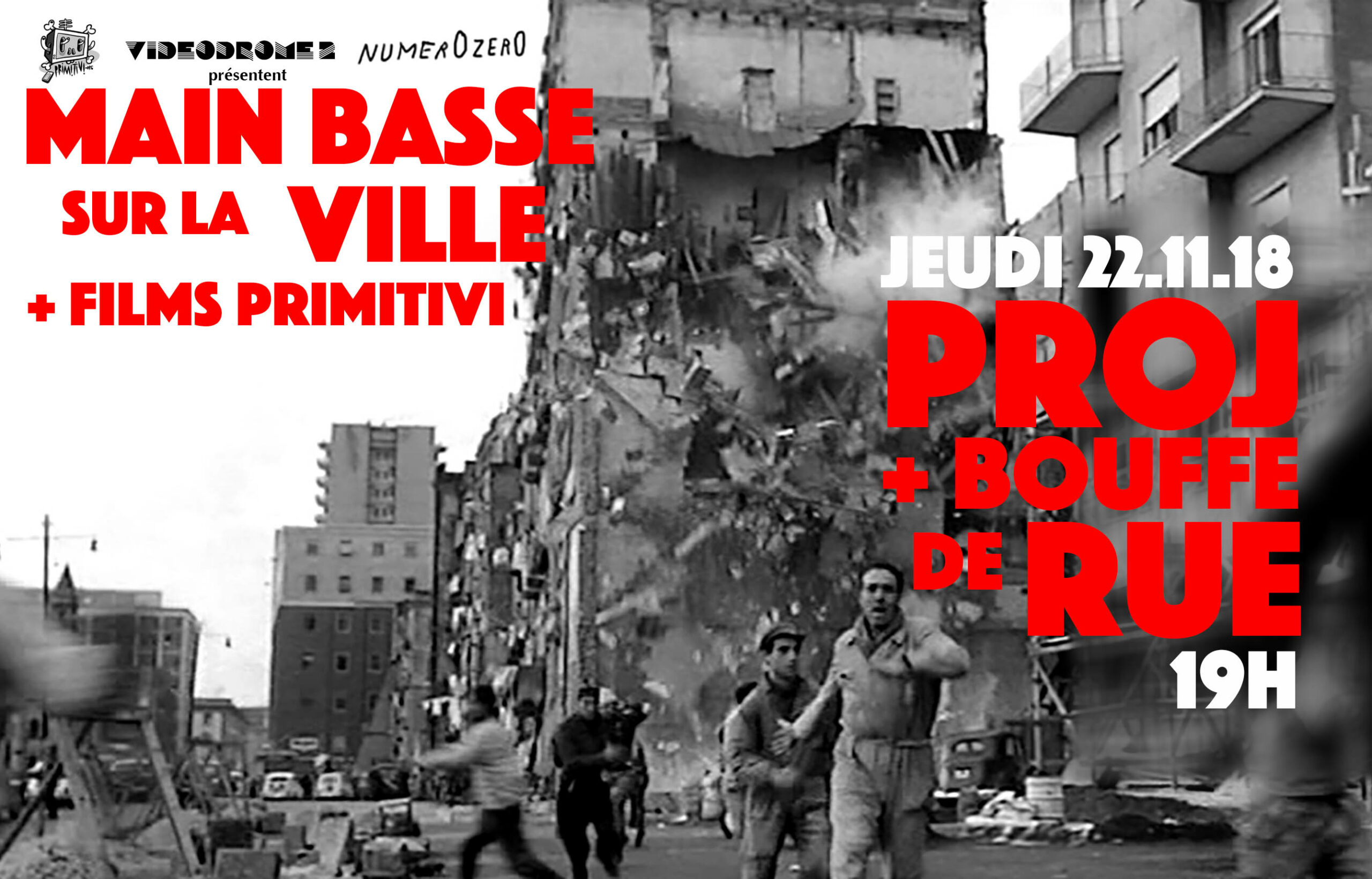 MAIN BASSE SUR LA VILLE