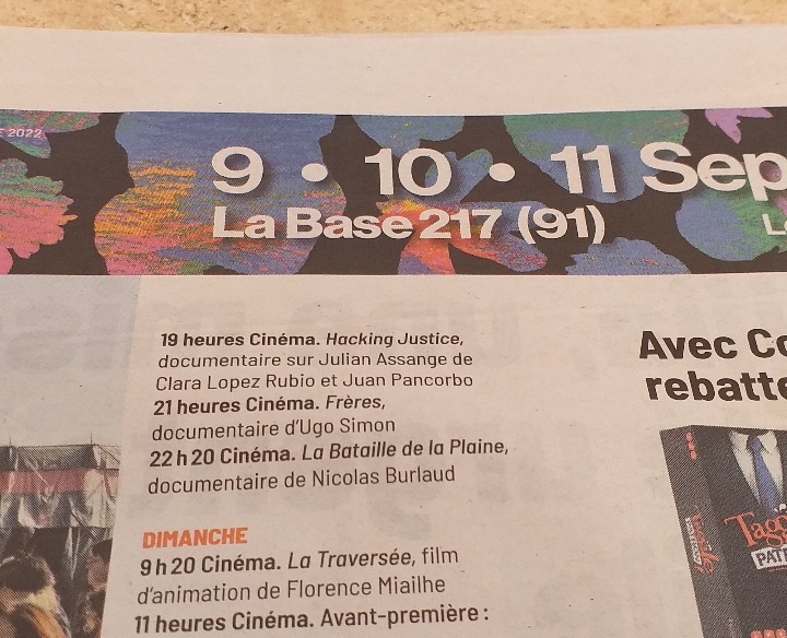 « La bataille » à la fête de l&rsquo;huma