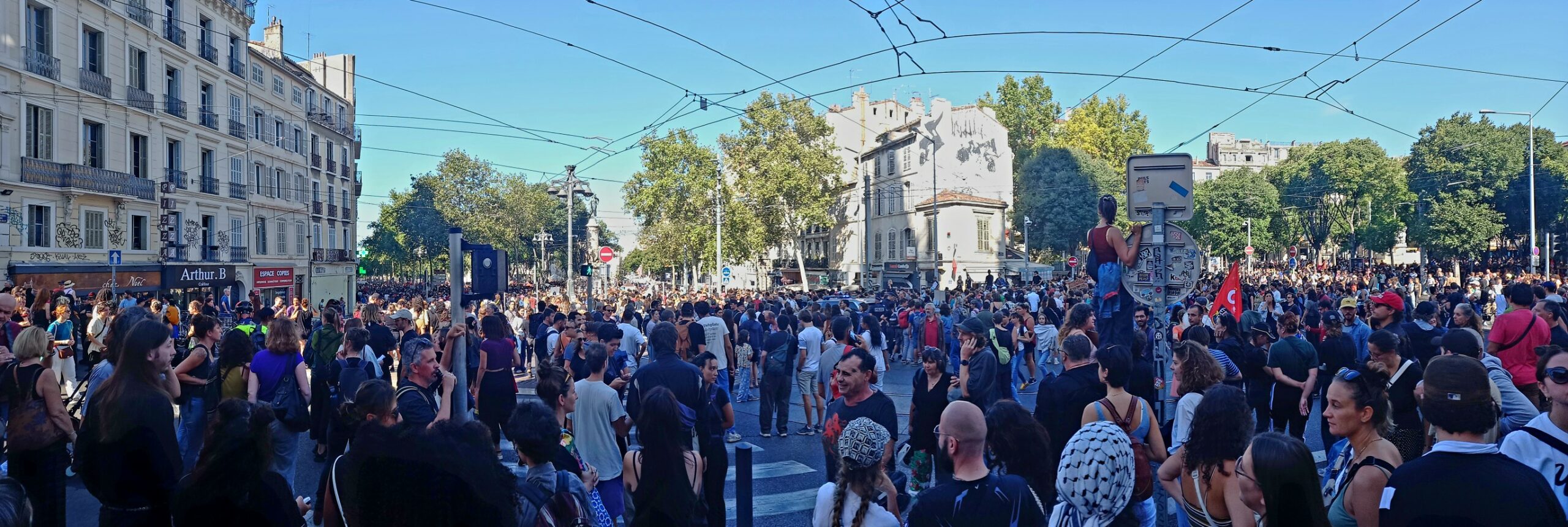 Le 10 septembre a eu lieu, on bloque tout à Marseille
