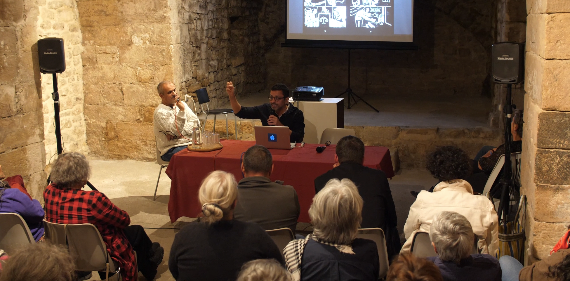 Présentation du livre « 30 secondes à Gaza » à Forcalquier