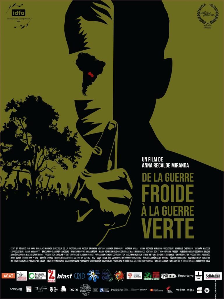 affiche du film " de la guerre froide a la guerre verte"